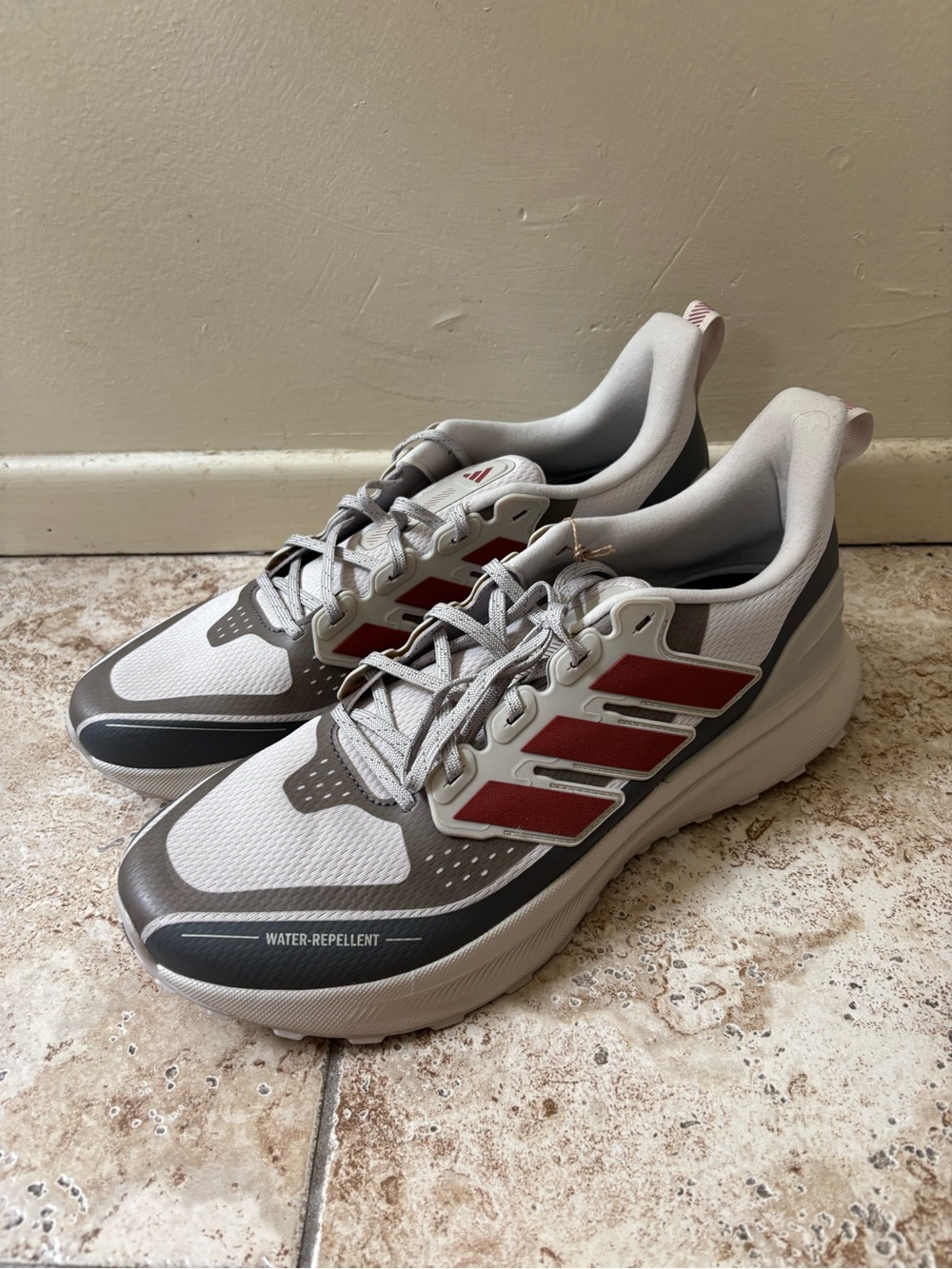 Adidas Ultrarun 5 TR Trail Running Shoes JH8779 Gray/Burnt Orange Men’s Sz 14